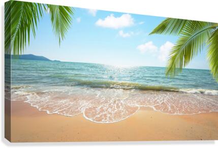 Beach Time Canvas Print