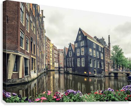  Amsterdam Corner Canvas Print