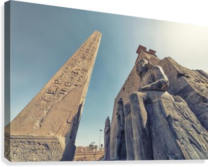 Luxor Temple Canvas Print