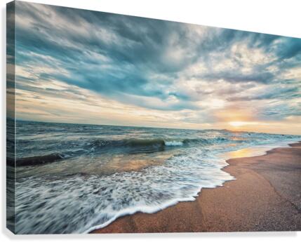 Sunset Beach Canvas Print