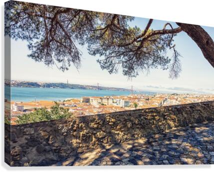 Lisbon View Canvas Print