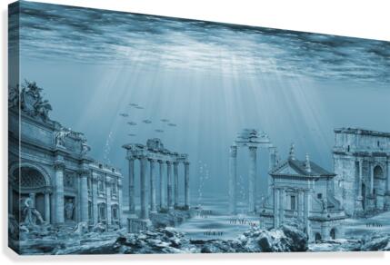 Atlantis Canvas Print