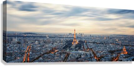 Paris Evening Canvas Print