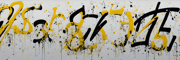 Abstract Strokes Print
