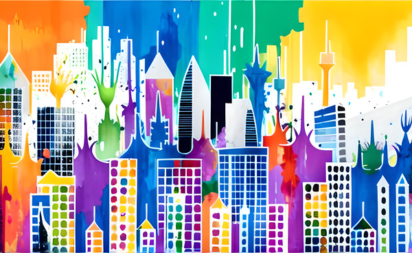 Urban Symphony Print