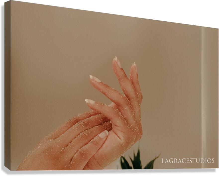 MY HAND Canvas Print