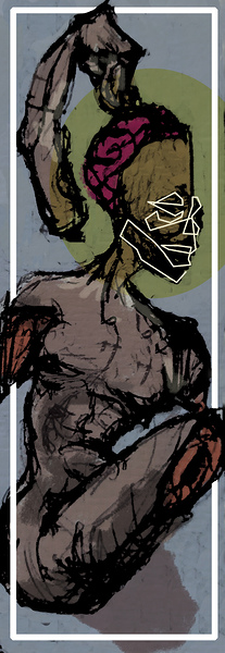 the thinking man Print
