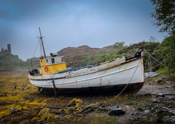 Scottish Boat by Kevin R Schochat