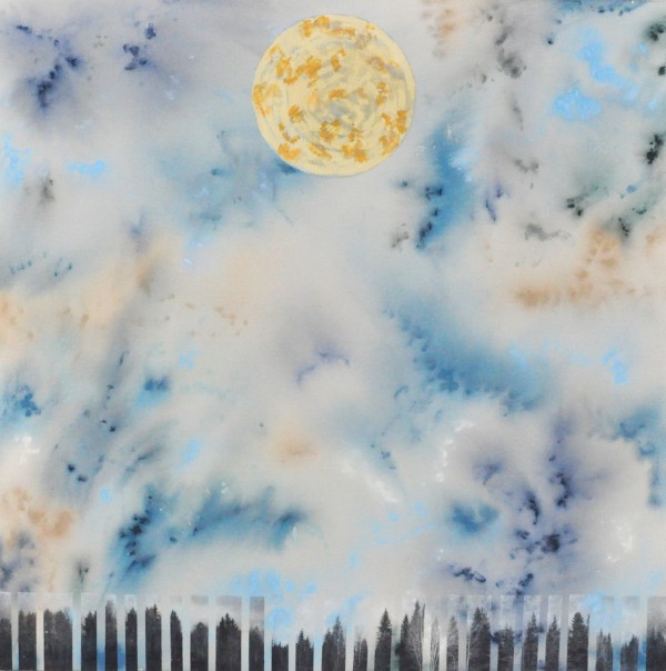 Solstice Moon Print