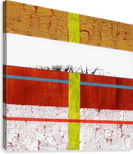 Fragmented Glimpse Canvas Print