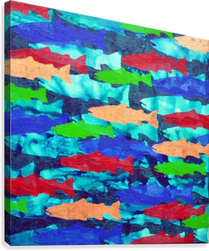 Back Channel Canvas Print
