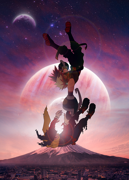 Deku & Bakugo Print
