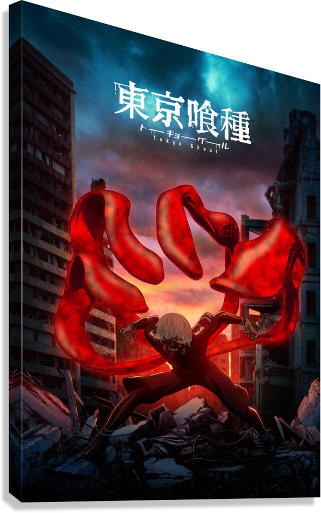 Kaneki Canvas Print