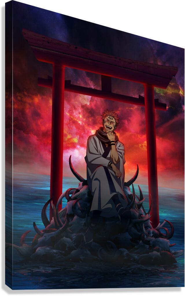 Malevolent Shrine Canvas Print