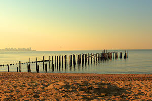 Midland Beach Morning Old Pier