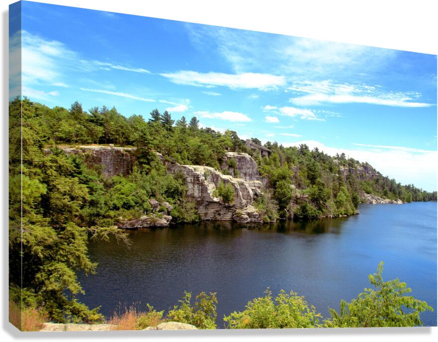 Minnewaska The Lake Canvas Print