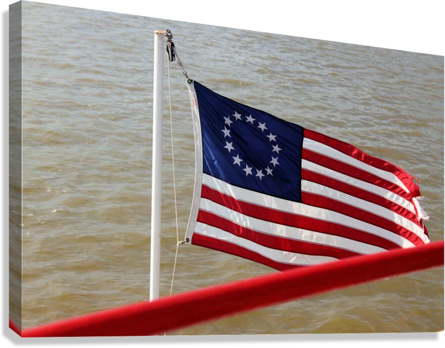 Ships Flag Canvas Print