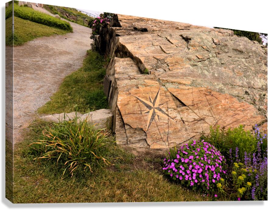 Compass Rock Canvas Print