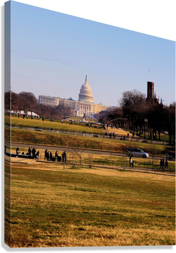 Capital Canvas Print