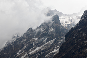 Trekking in the Annapurna mountain range reveals towering peaks 