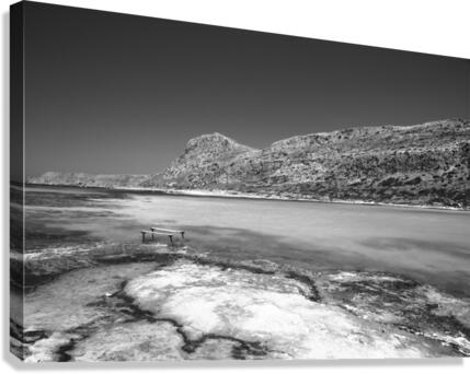 Balos lagoon Canvas Print