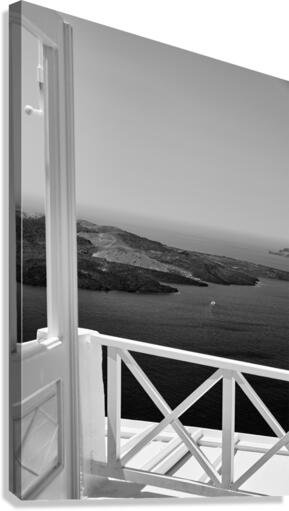 Caldera view Canvas Print