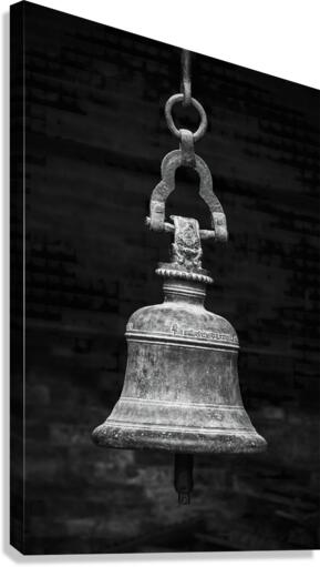 Floating bell Canvas Print