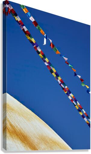 Prayers in the sky Canvas Print