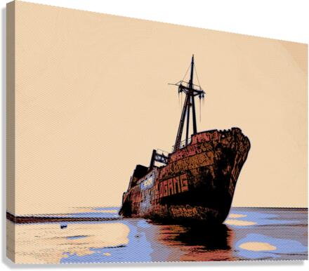 The Final rest Canvas Print