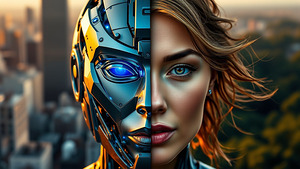 Duality Of Self A Face dik3a