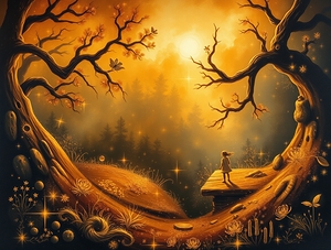 Fantasy wall art painting 2