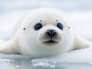 Smiling Seal Pup