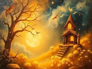 A mural from the imagination of artist No. 2