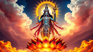 A Majestic Depiction Of Lord Muruga 1Bn5N