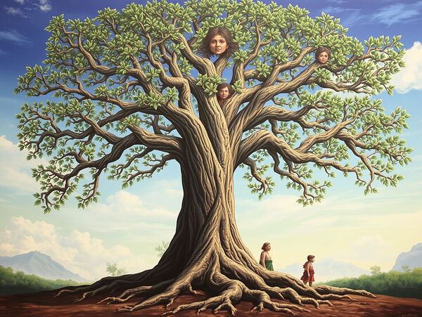 Roots of Generations Print