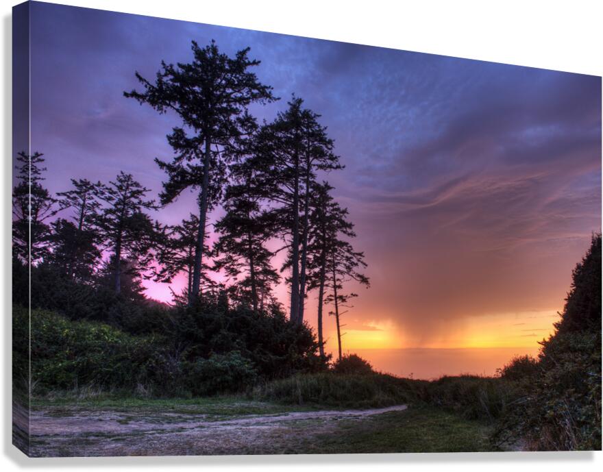 Coastal Sunset Canvas Print