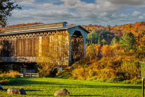 Fisher covered bridge train 