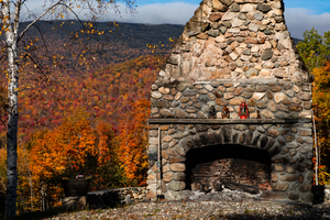 Open Concept View of Fall Colors
