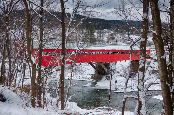 Taftsville covered Bridge VT 10 Print