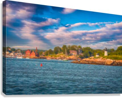 Entering Gloucester Harbor Canvas Print