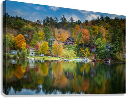 Echo Lake Tyson VT Canvas Print