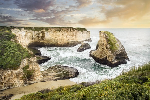 Shark Fin Cove by Gary Geddes