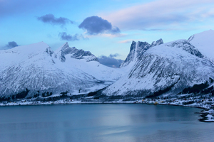 Lake and Mountains