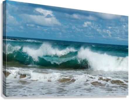 Crashing Waves Canvas Print