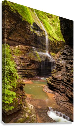 Rainbow falls Canvas Print