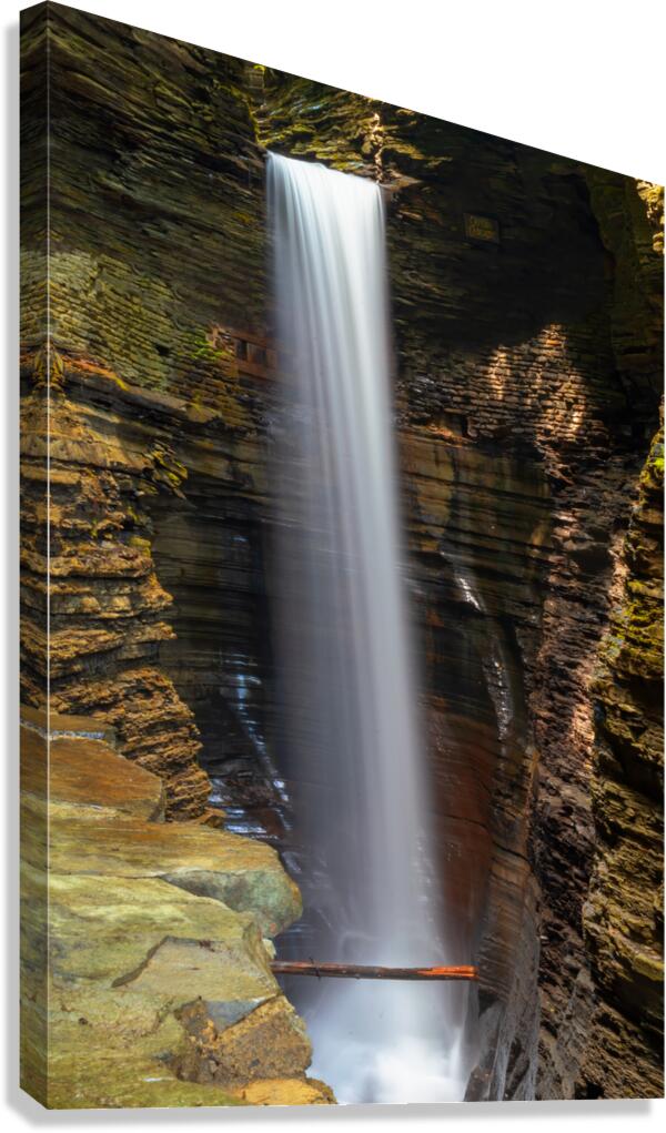 Cavern Cascade Canvas Print