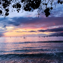 A Luau Sunset