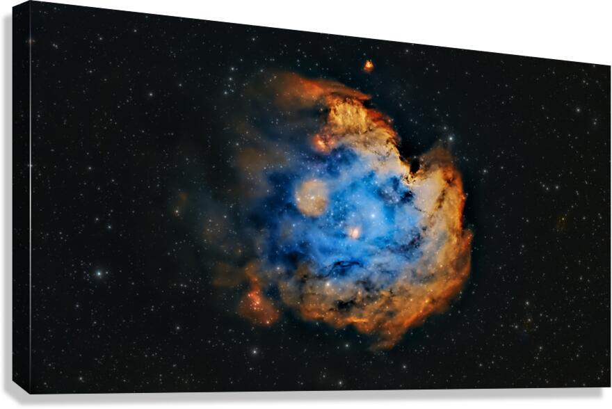 Monkey Head Nebula SHO Canvas Print