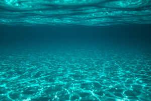 Clear Underwater Sea Background