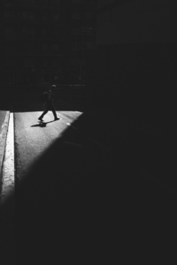 Man walking in the city